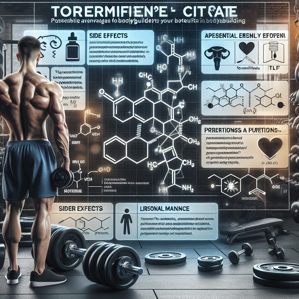 Toremifene citrato nel bodybuilding: vantaggi e precauzioni