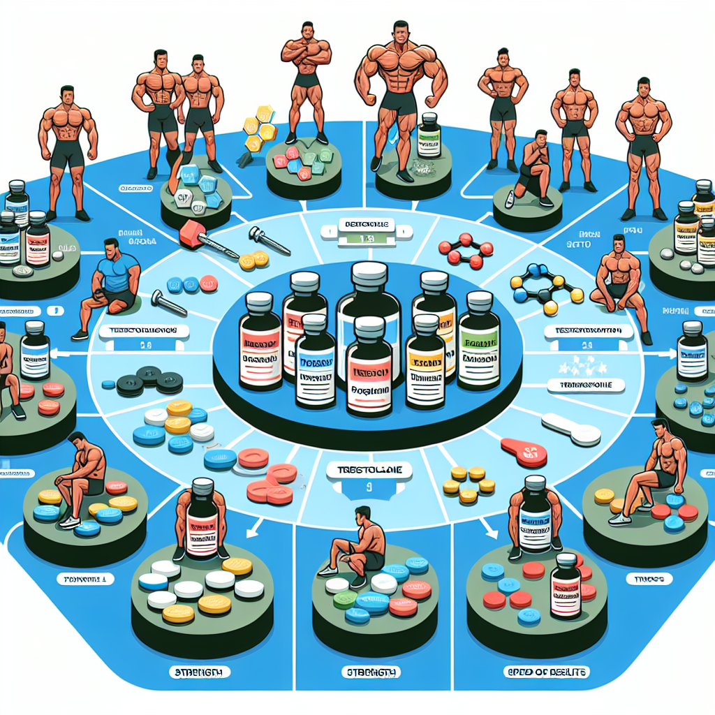 Trestolone vs altri steroidi anabolizzanti: confronto nell'ambito sportivo
